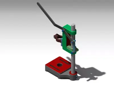 COLUMN DRILL  STAND 3D model