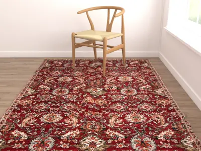 Rugs No 595 Low-poly 3D model