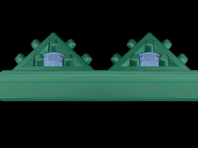 light weight  Earring-1 3D print model