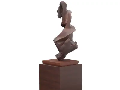 Francesco Somaini E La Scultura PBR 3D model