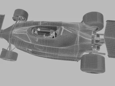 1976 Ferrari 312T 3D model