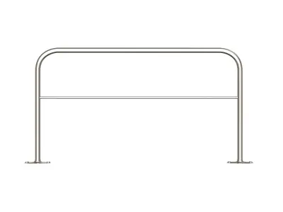  Simple Railing Low-poly 3D model