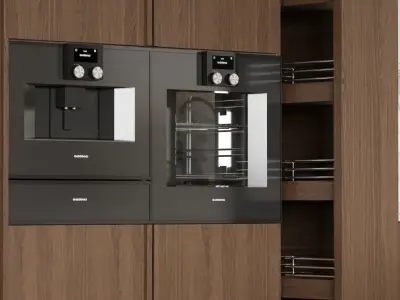 Kitchen 80 3D model
