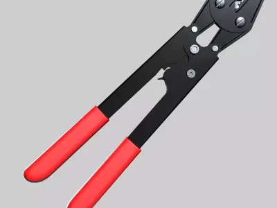 Crimping Tool Low-poly 3D model