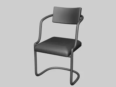 Simple Chair - 19 3D model