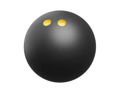 Squash Ball 3D model
