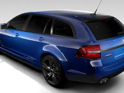 HSV Clubsport Tourer Gen F2 2017 3D model