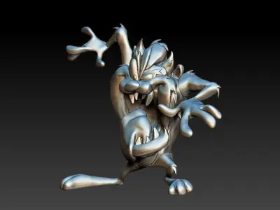 Tez character  3D print model