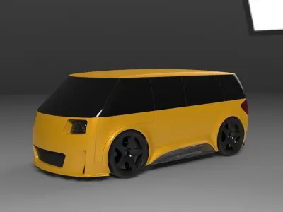 F1 van 3D model