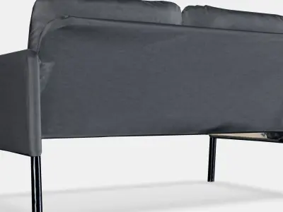 GLOSTAD Loveseat 1 Low-poly 3D model