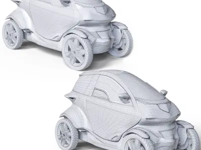 Seat Minimo 3D model