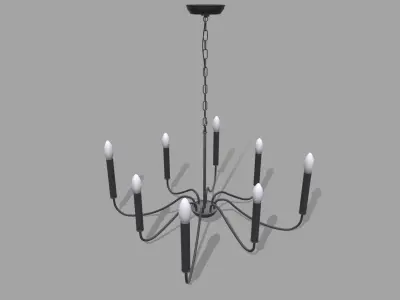 Chandelier 3D model purchase