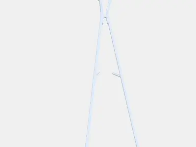 EKRAR Hat and coat stand 3D model