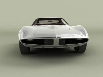 Pontiac Banshee XP-833 3D model