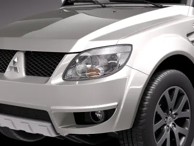 Mitsubishi Pajero TR4 2010-2013 3D model
