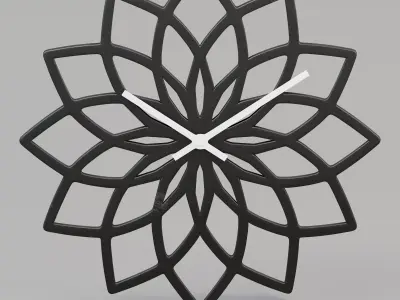  Geometric clock  3D model