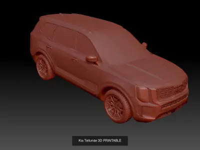Kia Telluride 3D Model Pack