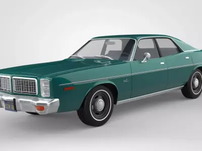 Dodge Monaco 1978 3D model