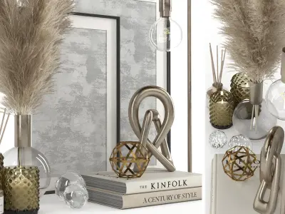 Decorative set 10 3D model