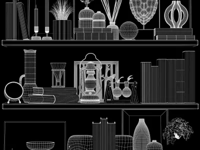 decorative set18 3D model