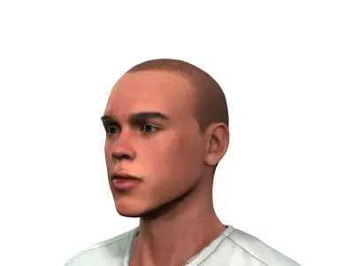 3d model of a man 3D model