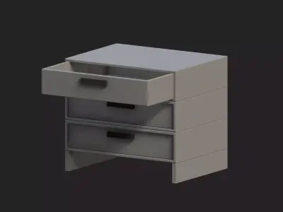 Office Desk 3D model