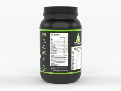 Protein Powder 3D model 184