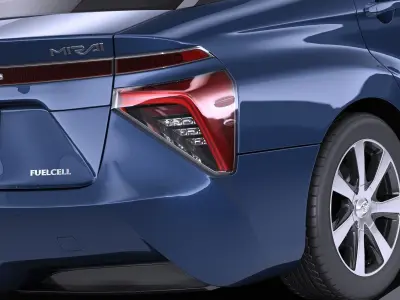 Toyota Mirai 2018 VRAY 3D model