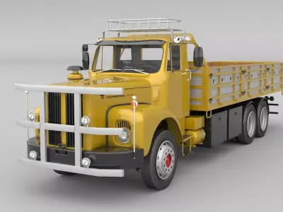 1975 Truck Bed 3D model