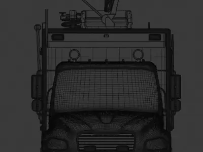 FEMA Freightliner M2 Truck 3D model