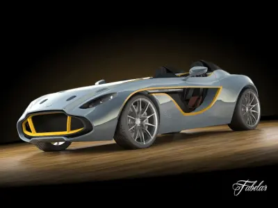 Aston Martin CC100 std mat 3D model