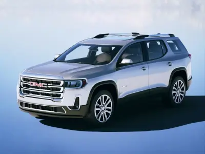 GMC Acadia AT4 2020 Low-poly 3D model