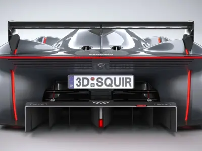 Ferrari Vision Gran Turismo Concept 2022 3D model