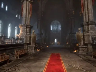 Ancient Cathedral 3D model