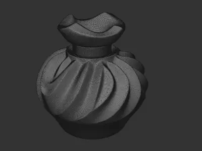 glass perfume Free 3D model
