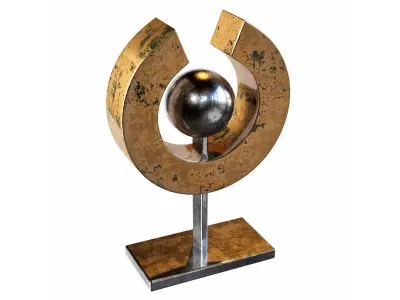 Abstract sculpture AS-001 3D model