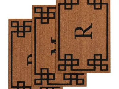 Rug Set 1136 3D model