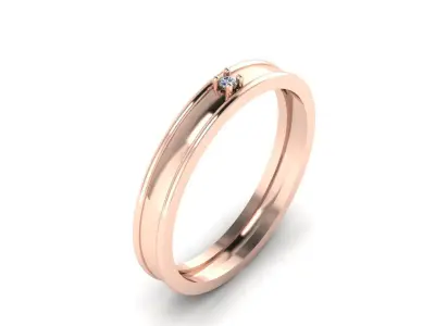 Jewelry Ring 3D print model 30