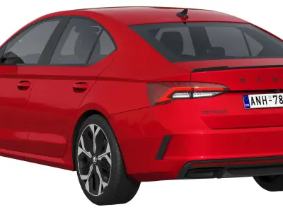 Skoda Octavia RS 2025 3D model