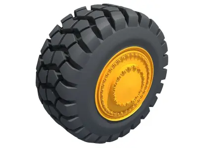 Off Road Wheel 3D model