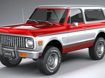 Chevrolet K5 Cheyenne Ranger CG 1972 3D model