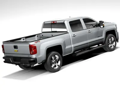 Chevrolet Silverado HD 2017 3D model