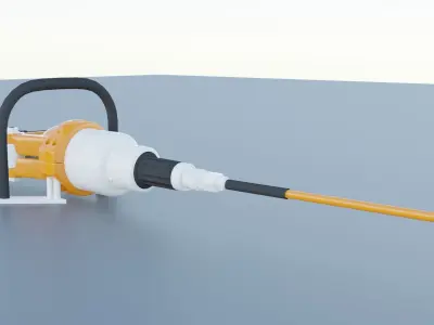 Holmatro Spreader Low-poly 3D model