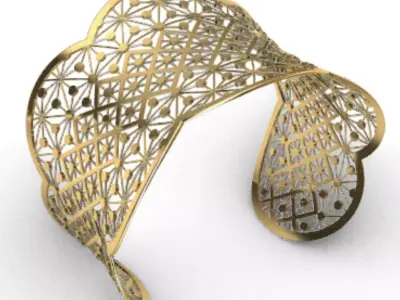 Bracelet Fashion R-001 3D print model