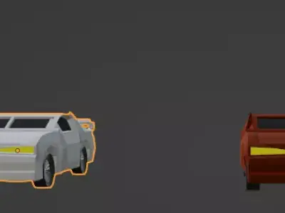 Low Poly Car model Low-poly 3D model by anu12292021