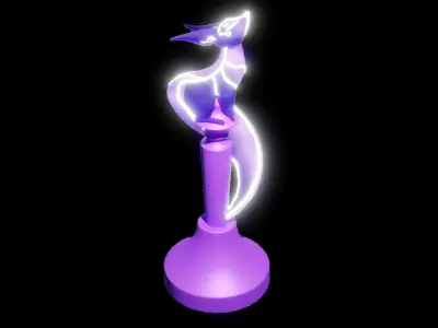 Yae Miko Fox Totem -- Print Ready -- Genshin Impact 3D print model