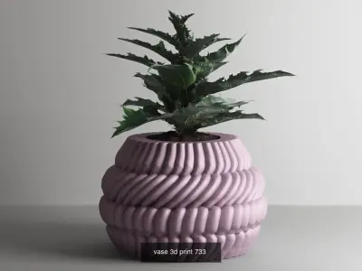 20 vase pot 3d print pack collection