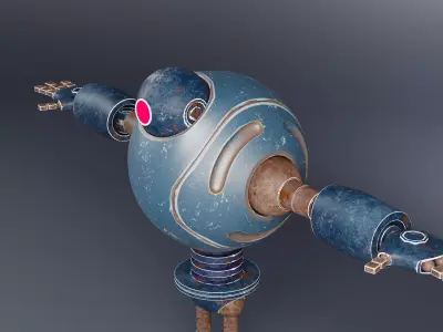 Kuro Marv Unit Free 3D model
