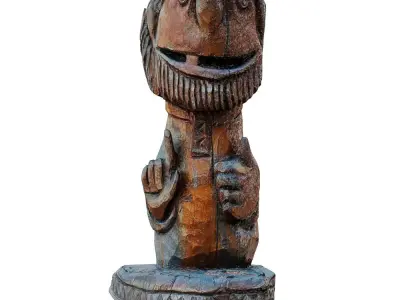 Park Sculpture Brownie 3D model