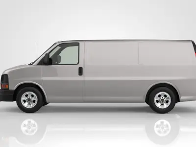 GMC Savana Cargo Van 3D model